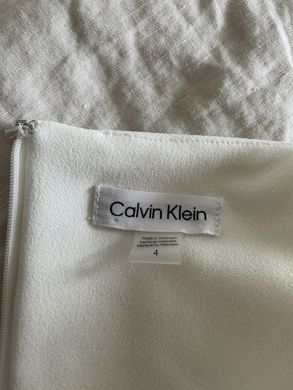 NWT Calvin Klein Women's Stretch Crop Wide Leg Jumpsuit - Picture 8 of 12